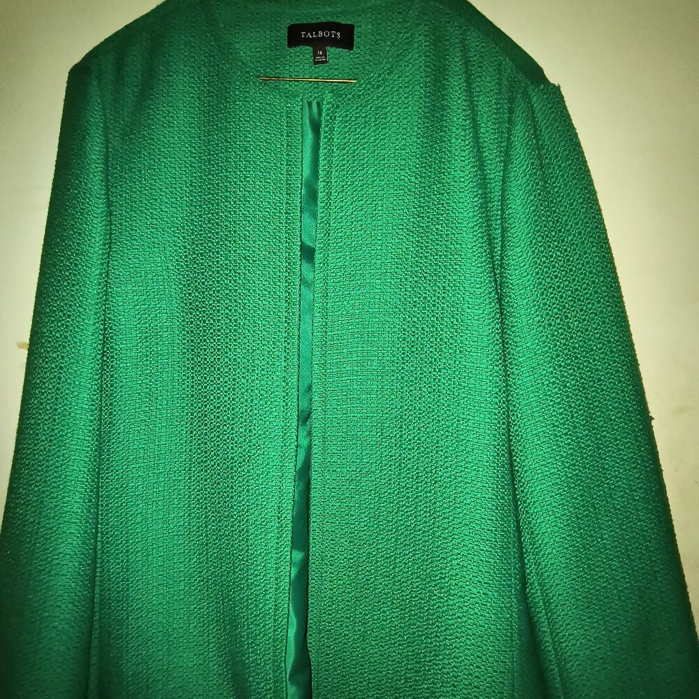 Talbots Green Jacket